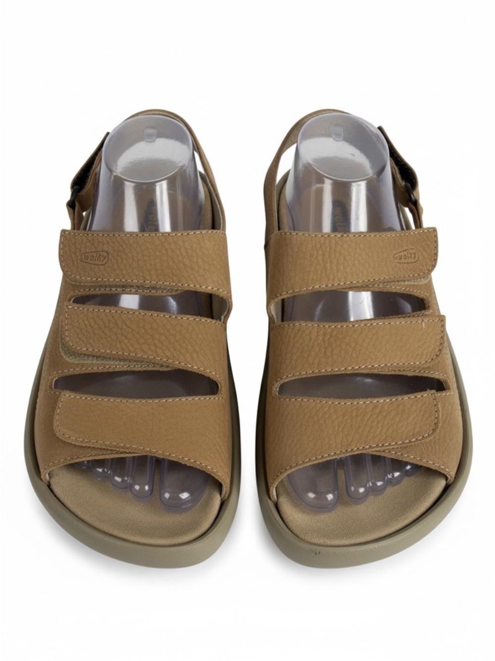 Wolky Women’s Tan Leather Sandals, 39 EU